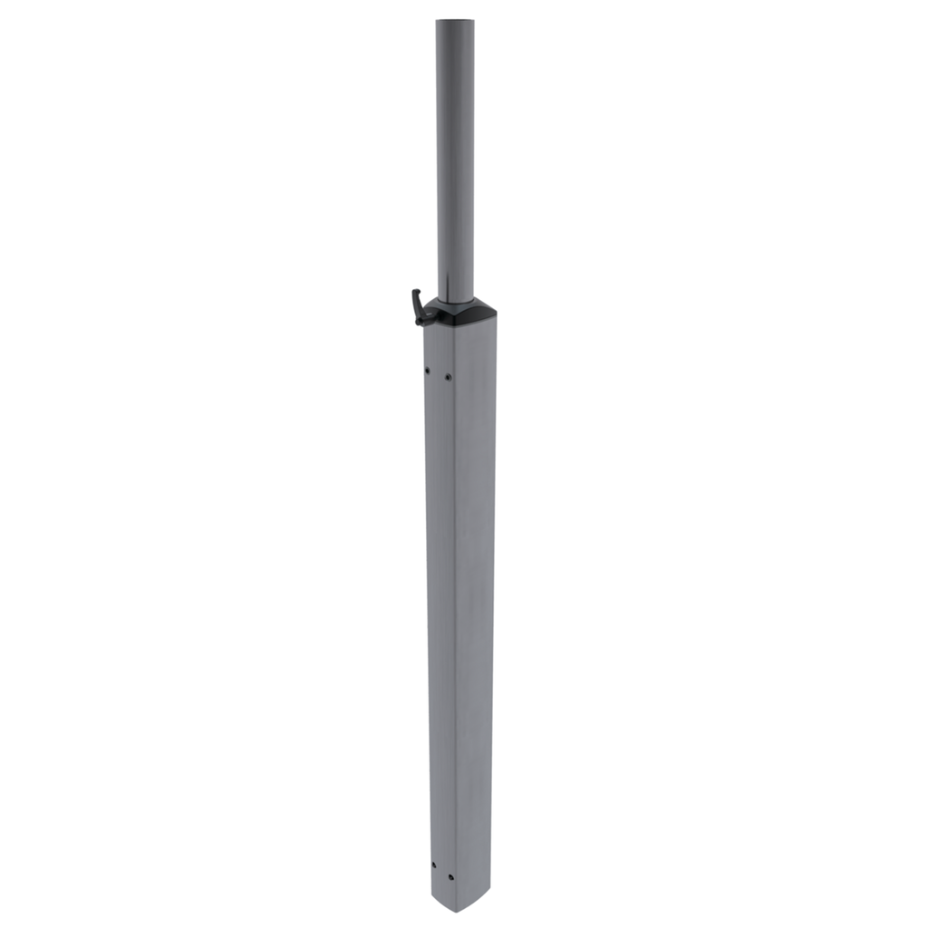 Product image for Hoffman S2M10VP37 SYSPEND 281-MAX Vertical Motion Pedestal Tubes, 3.15" x 4.13" x 48.43, Aluminum