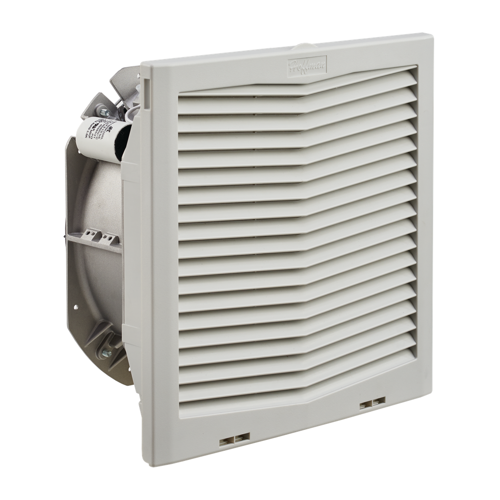 Hoffman HF1324424 HF13 Side-Mount Filter Fan, 24V, 484 CFM, Lt Gray Product image for Hoffman HF1324424 HF13 Side-Mount Filter Fan, 24V, 484 CFM, Lt Gray