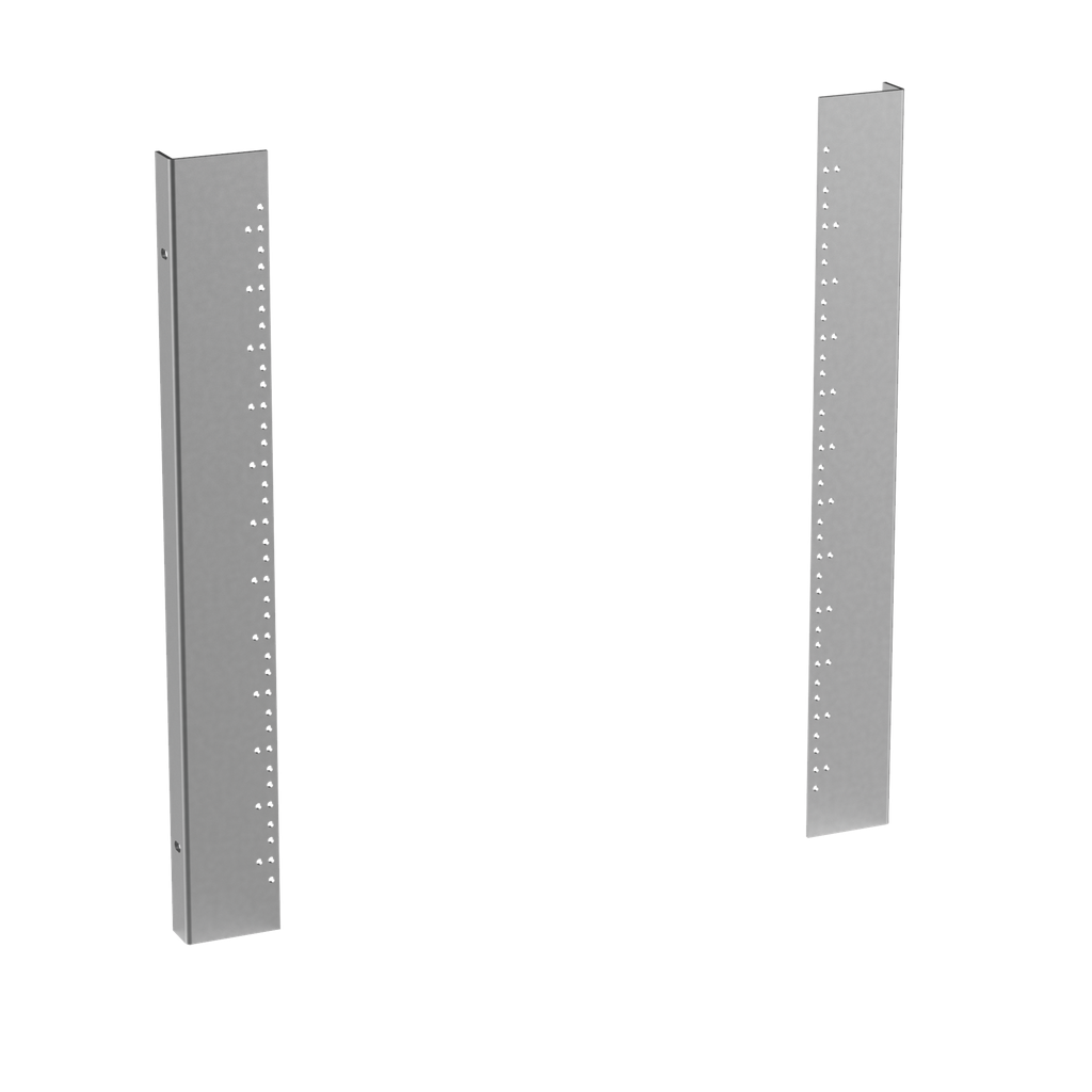 Product image for Hoffman ARAK24 Rack Mounting Angle Kit - L Style, fits 24" , Steel