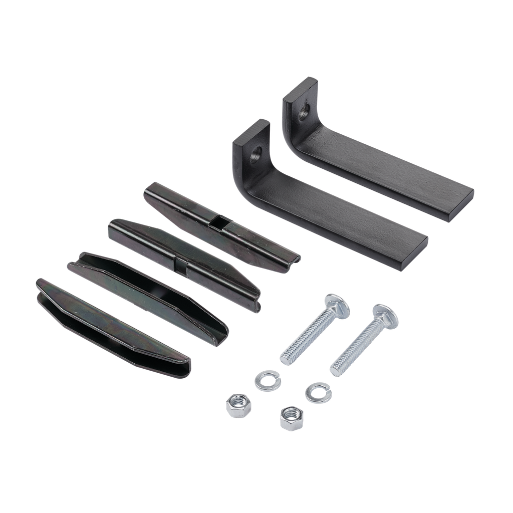 Product image for Hoffman LFKB Foot Kit, Steel, Black