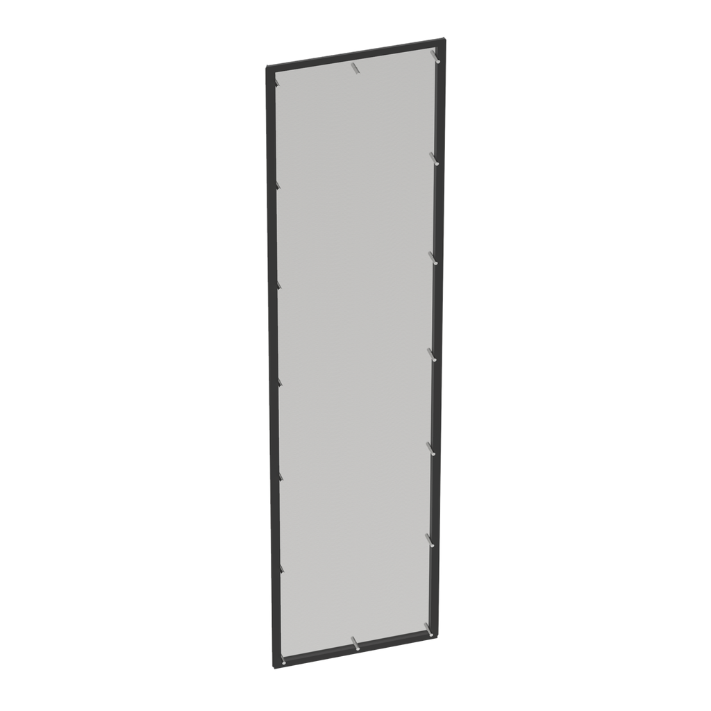 Product image for Hoffman AU8424FEPSS SS Flat End Plate 84x24