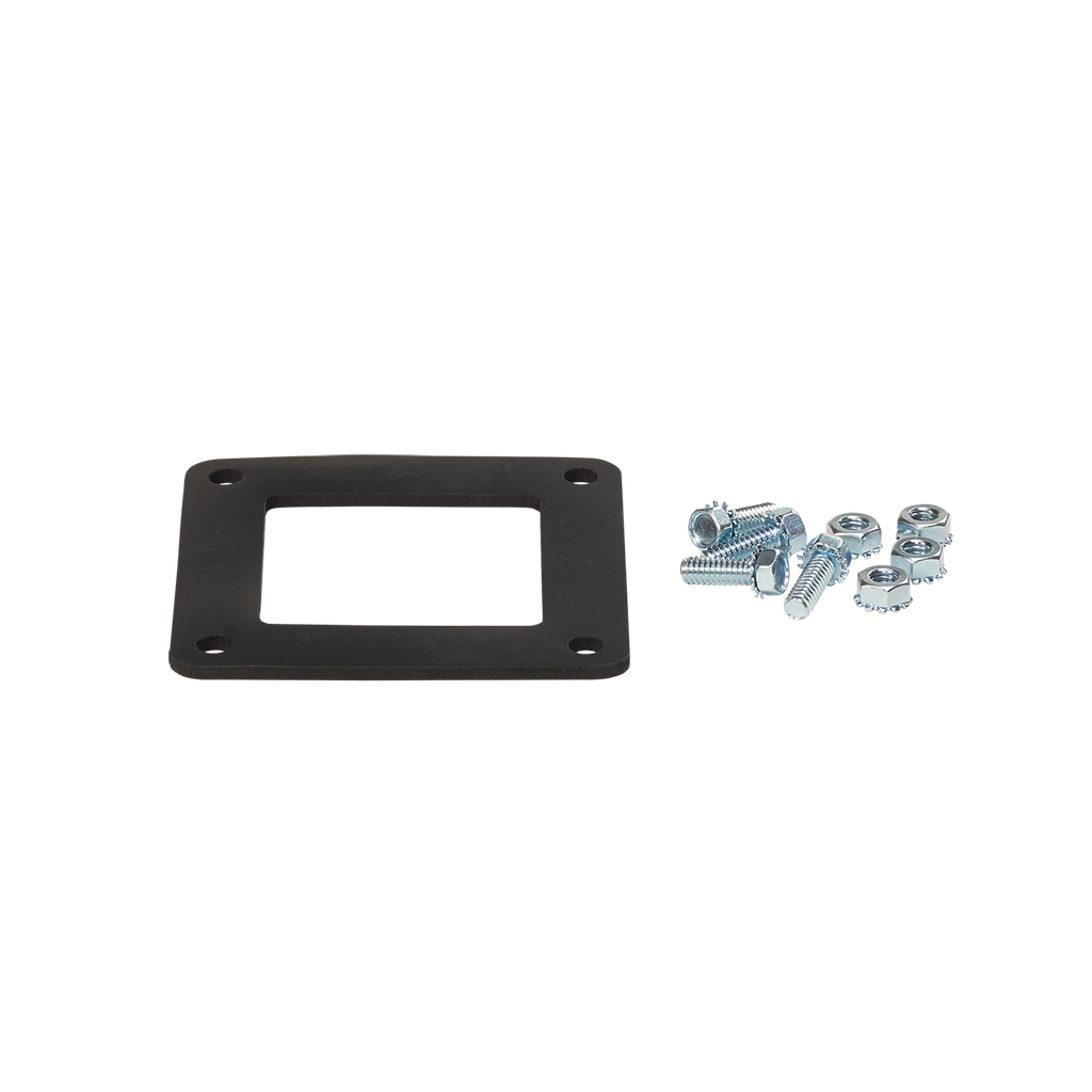 Product image for Hoffman F22WG Gasket and Screws, fits 2.5" x 2.5", Rubber