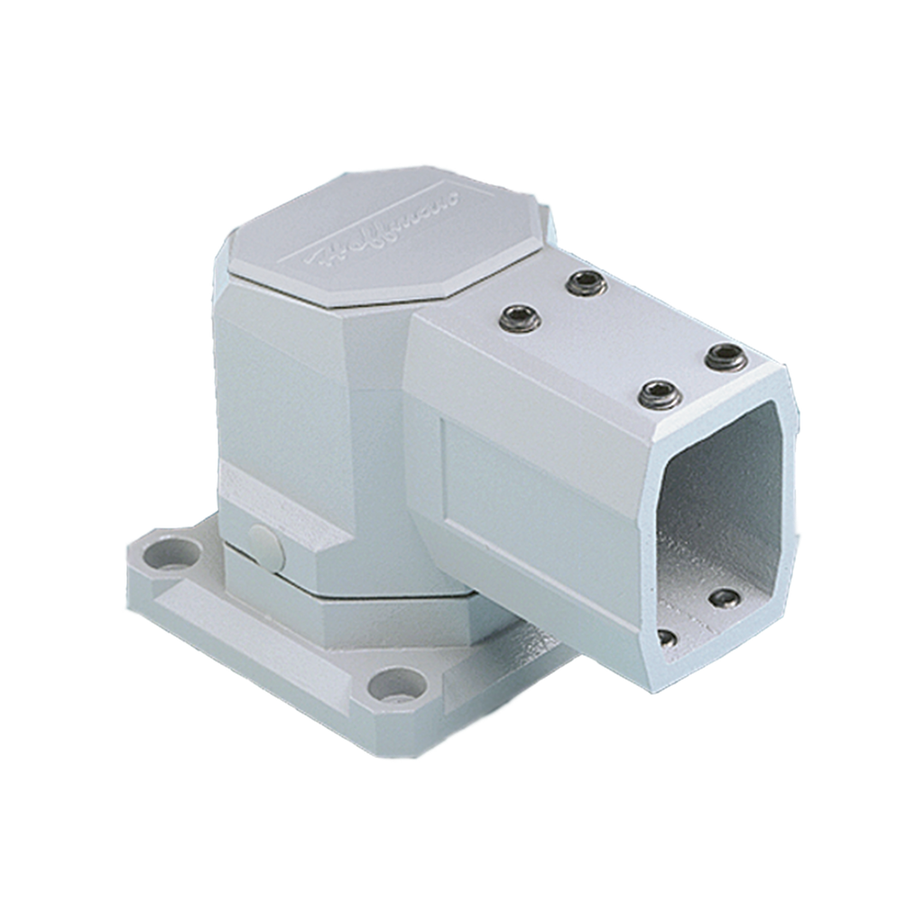 Product image for Hoffman CCS2SJLG Compact Series 2 Set-Up Joint, fits 45x 60mm, Lt Gray, Aluminum