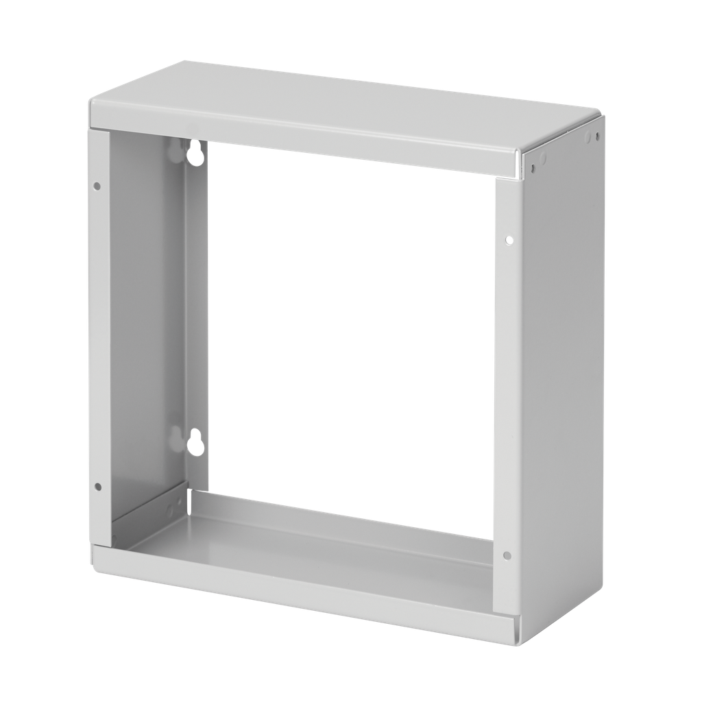 Product image for Hoffman A1084SUG 10" x 8" x 4" Galvanized Steel Screw Cover Pull Box Extender