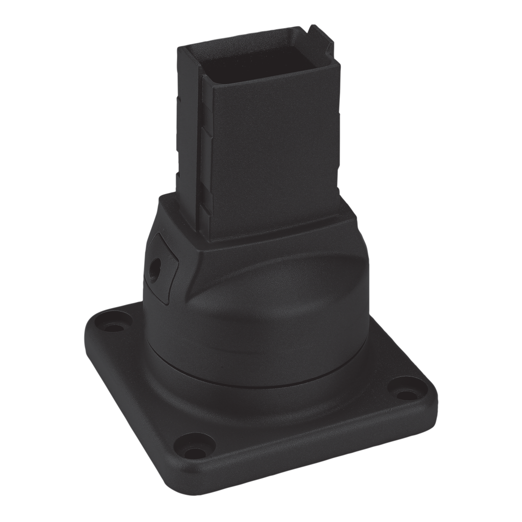 Product image for Hoffman S1MTBBG Syspend 180-Max Rotary Base, Lt Gray, Aluminum