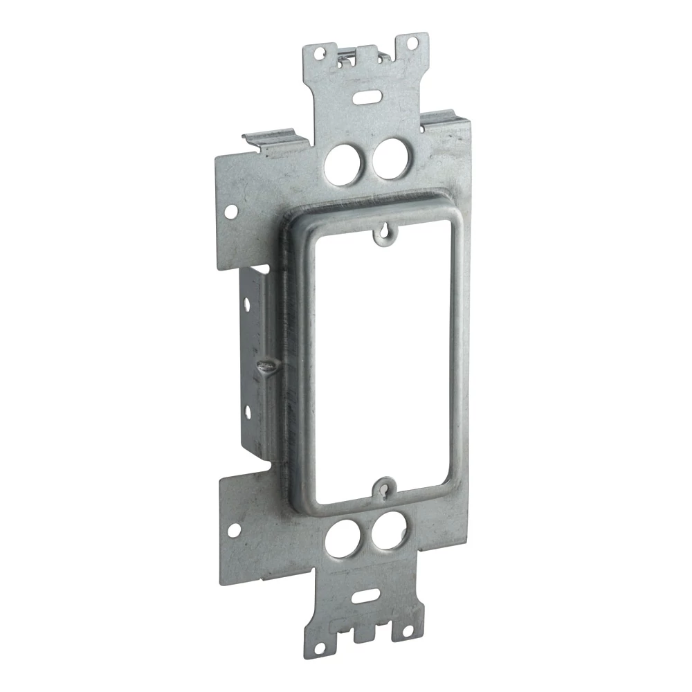 Product image for Caddy TBP1LV Low Voltage Mounting Plate for Heavy Duty Telescoping Bracket, 1 Gang