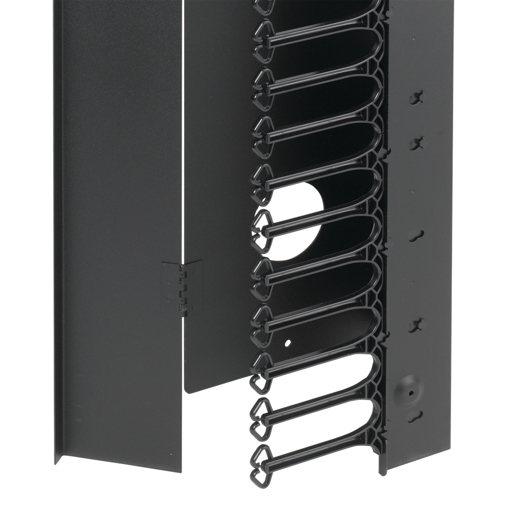 Hoffman PVF208 PROLINE CABLETEK Vertical Cable Manager, 2000x 800mm, Black, Steel Product image for Hoffman PVF208 PROLINE CABLETEK Vertical Cable Manager, 2000x 800mm, Black, Steel