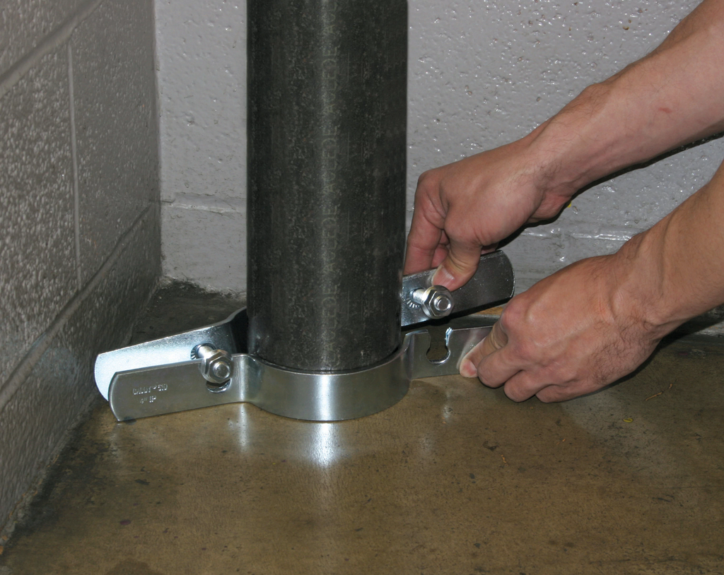510 nVent CADDY EZ Riser, Steel, EG, 3/4" Pipe, 1.05" OD