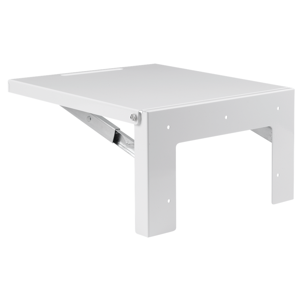Product image for Hoffman AA61SHLF1818 Large Folding Shelf, 18" x 18", Gray, Steel
