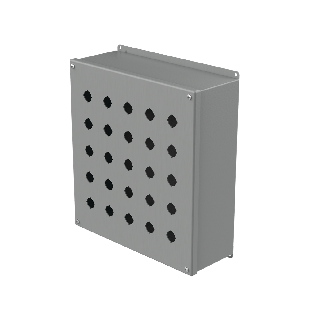 Hoffman E25PBXM 22.5 mm Extra Deep Push Button Enclosure Product image for Hoffman E25PBXM 22.5 mm Extra Deep Push Button Enclosure