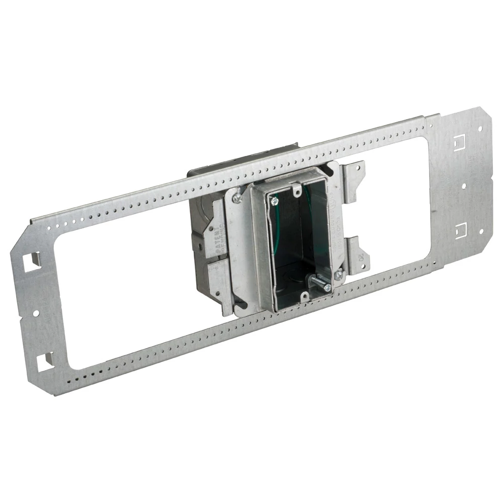 Product image for Caddy A1BFV1GS Caddy All-in-One Between-Stud With Adjustable Mud Ring, Single Box, 1 Gang, 2-1/2"