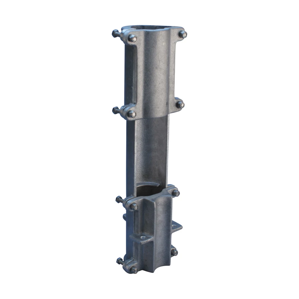 Product image for Erico ILCOUPL Mast Coupler, Aluminum, 18.7" x 5.39" x 4.49"