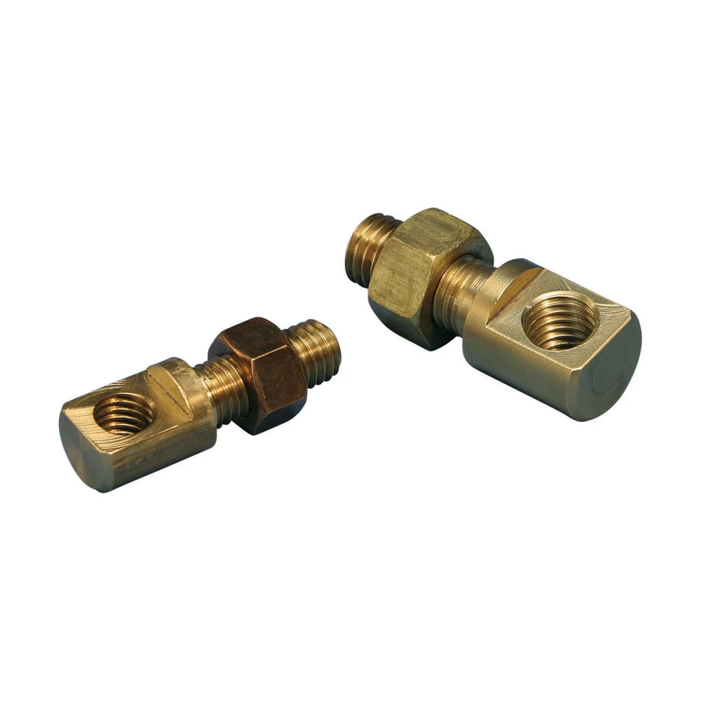 Product image for Erico LPC29612 Right Angle Extension Adaptor, Copper, 1/2 UNC, 1/2 UNC