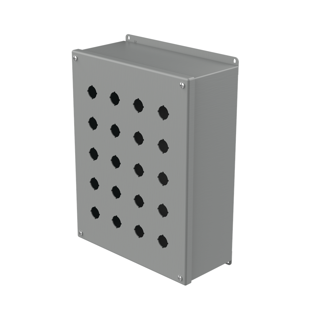 Product image for Hoffman E20PBXM PB Encl, x deep,