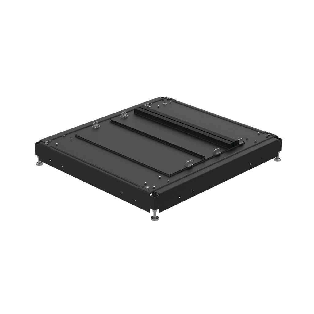 Product image for Hoffman PBMG78B PROLINE Voice/Data and Server Cabinets with Fan and Filter Pack, 700x 800mm, Black, Steel