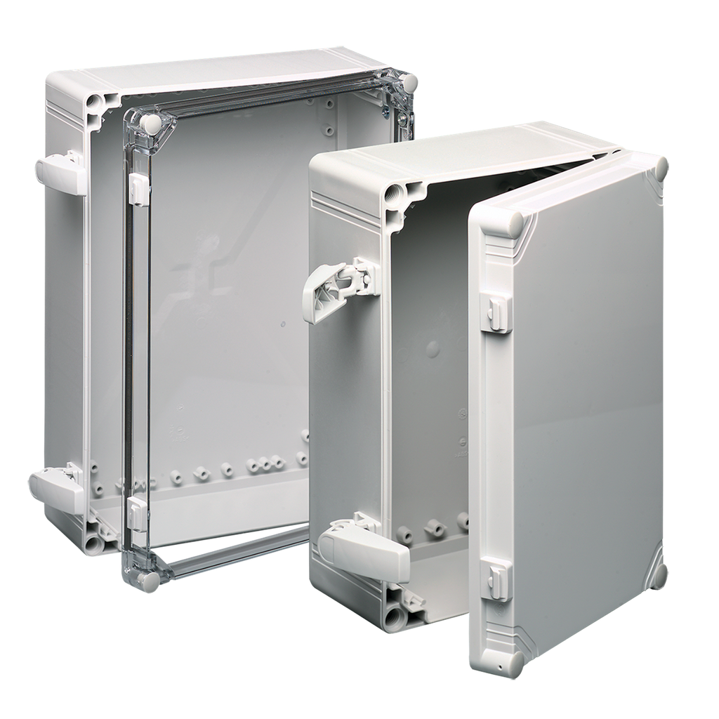 Hoffman Q302018PCIQRR QLINE I, Type 4X, 300x 200x 173mm, Polycarbonate Product image for Hoffman Q302018PCIQRR QLINE I, Type 4X, 300x 200x 173mm, Polycarbonate