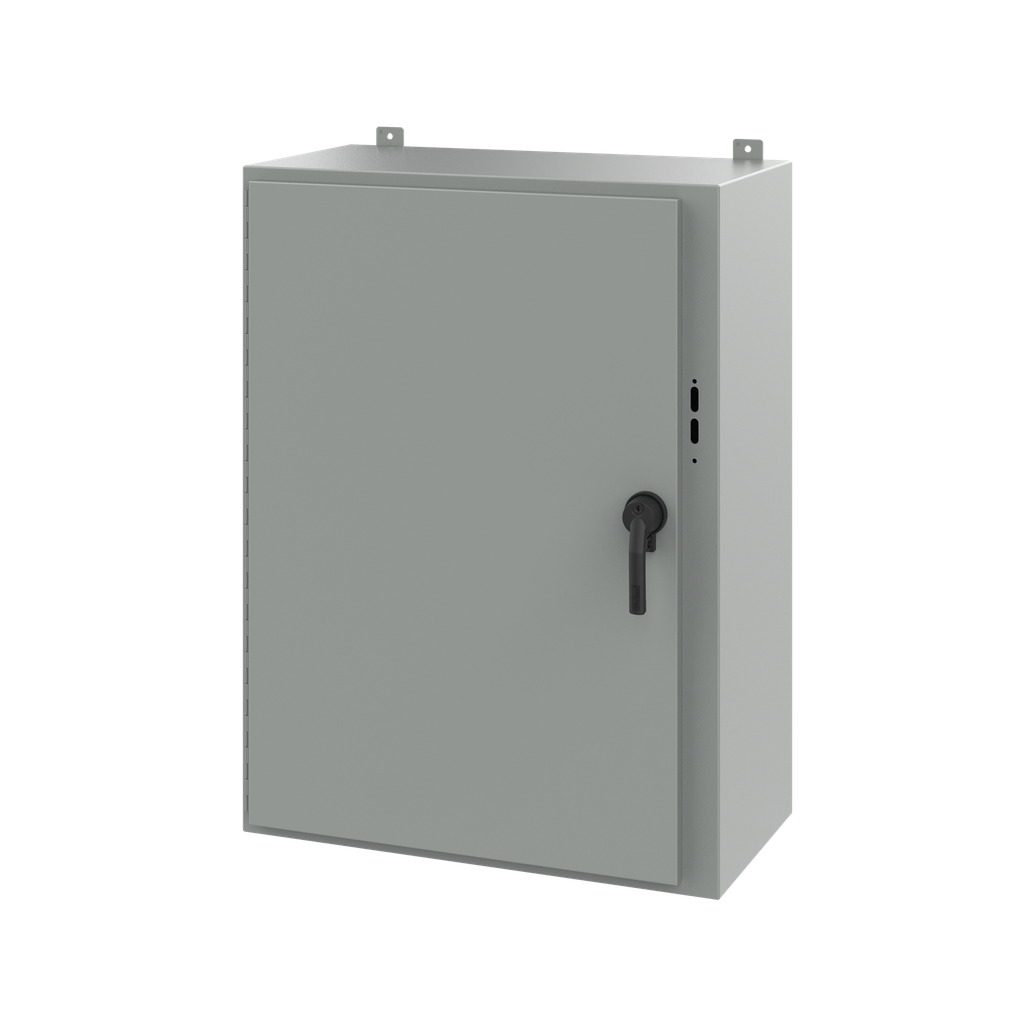 Product image for Hoffman A42SA3216LPPL Preferred Cutout, Disconnect Enclosure, Type 12, 42" x 31.38" x 16", Steel