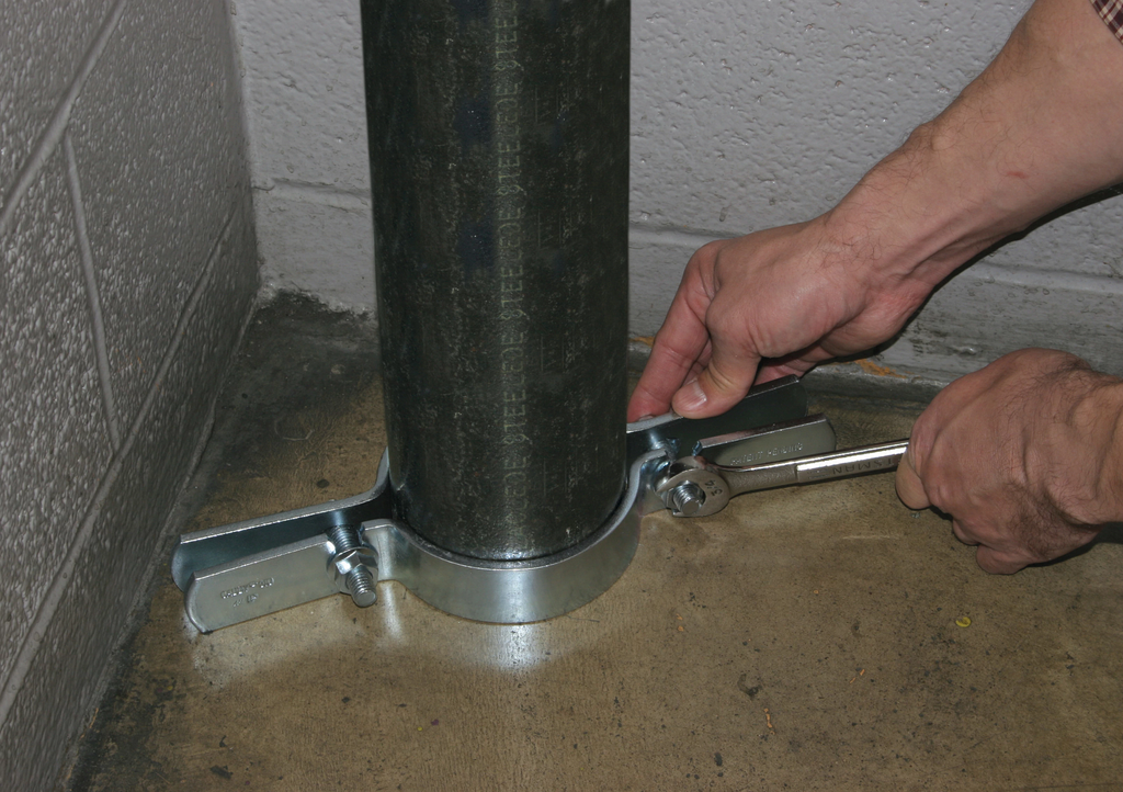 510 nVent CADDY EZ Riser, Steel, EG, 3/4" Pipe, 1.05" OD