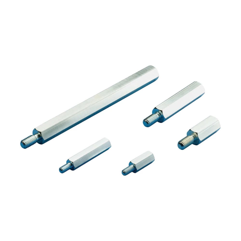 Product image for Erico 561730 Metallic Spacer, M5 Thread, 2.362"