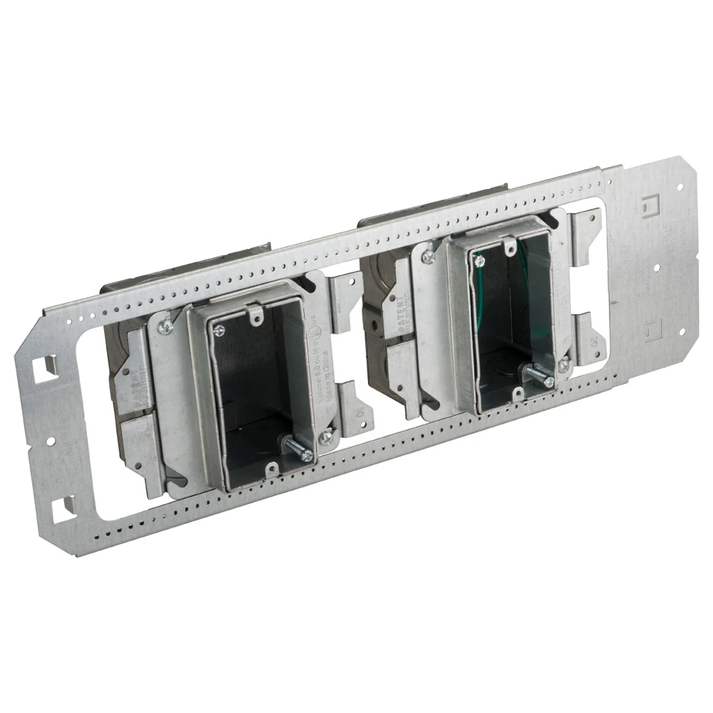 Product image for Caddy A1BFV1GDV1NS Caddy All-in-One Between-Stud With Adjustable Mud Ring, Multi-Box, 2-1/2"