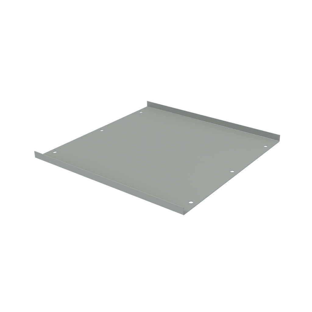 Hoffman A17SUPPORT1 Bottom Support Kit, Gray, Steel Product image for Hoffman A17SUPPORT1 Bottom Support Kit, Gray, Steel