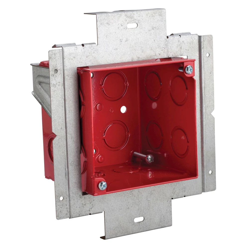 Caddy TB435FB Fire Alarm Box with Mounting Plate, 3-1/2" Box Depth Product image for Caddy TB435FB Fire Alarm Box with Mounting Plate, 3-1/2" Box Depth