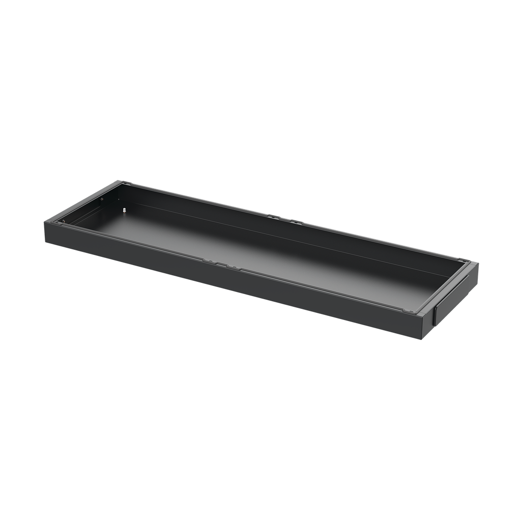 Product image for Hoffman PB1186 PROLINE-DD Modular 100-mm Bases, fits 1800x 600mm, Black, Steel