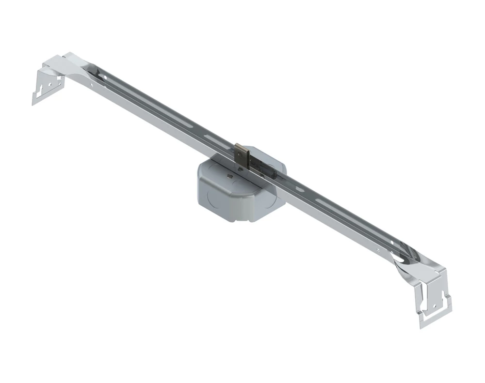 Product image for Caddy 5HCS HD T-Grid Box Hanger Assembly, Octagonal Box 1-1/2" Deep, (9) 1/2" KO's