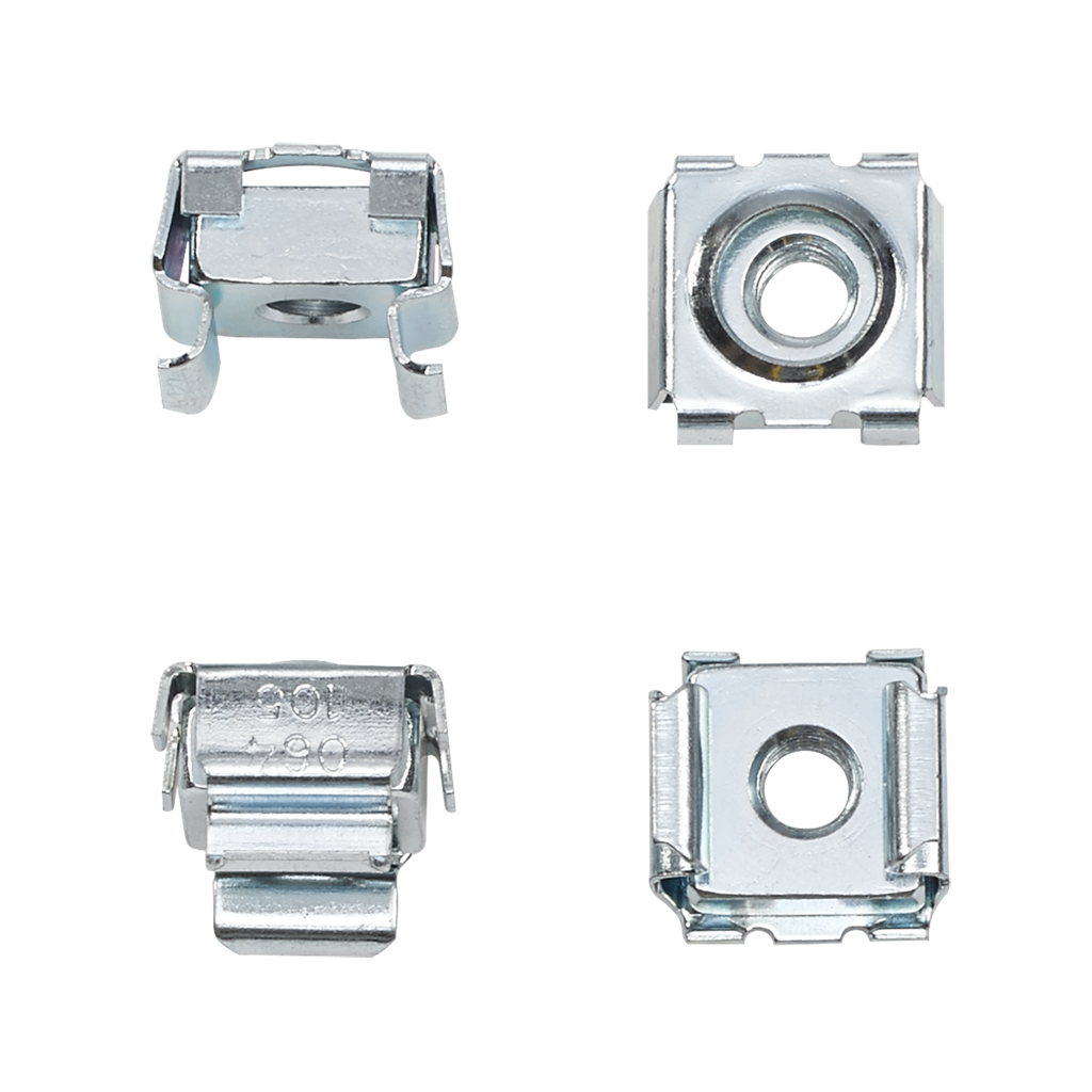 Hoffman P1224CN250 Cage Nut Package, Steel Product image for Hoffman P1224CN250 Cage Nut Package, Steel