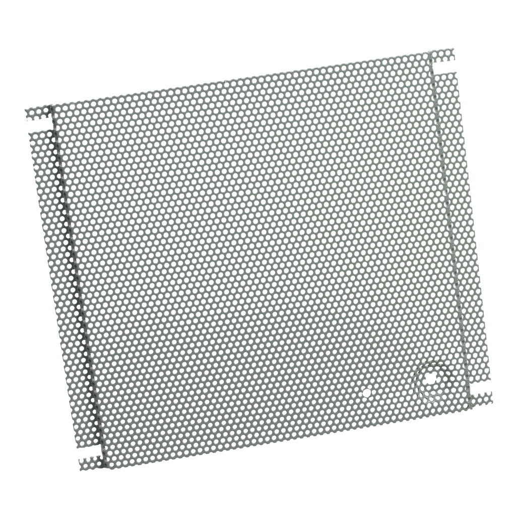 Hoffman PB66PP Type 1 Pull Box Perforated Panel, fits 6x 6, Gray, Steel Product image for Hoffman PB66PP Type 1 Pull Box Perforated Panel, fits 6x 6, Gray, Steel