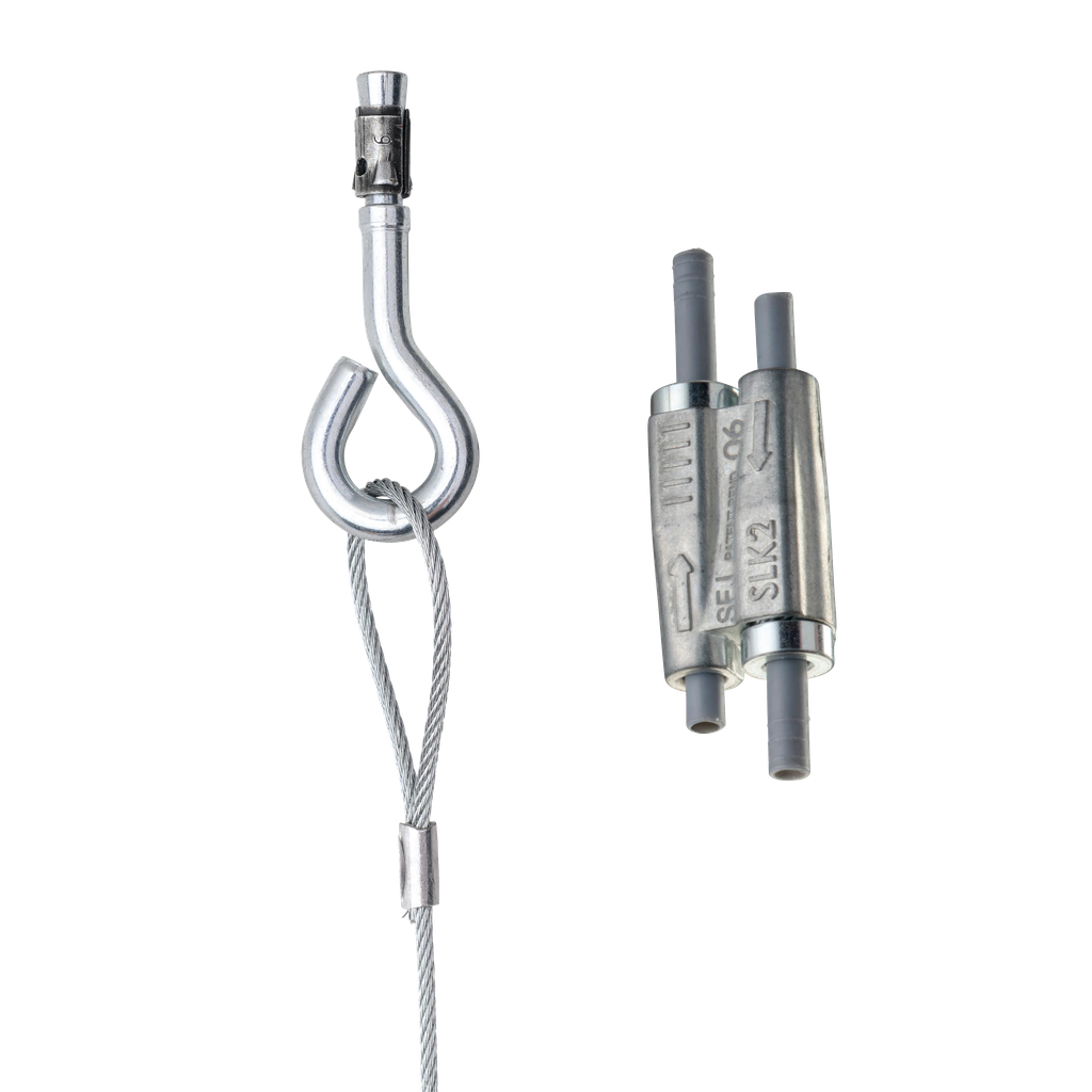 Product image for Caddy SLK2L2WA6 Caddy Speed Link SLK with Wedge Anchor, 2mm Wire, 6.6' Length