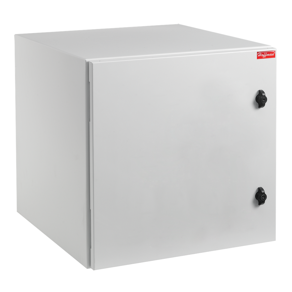 Product image for Hoffman PTRS242412G4 PROTEK Single-Door, UL and NEMA Type 4, 12, 24.09x 23.62x 11.81, Lt Gray, Steel