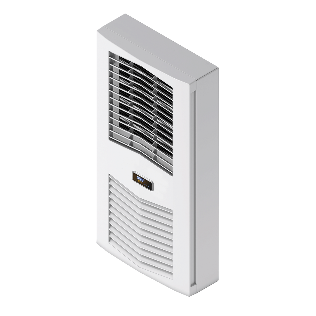 Product image for Hoffman S060316G050 SPECTRACOOL Slim Fit Indoor Air Conditioner, 21.60x 11" x 5.5", Lt Gray, Steel