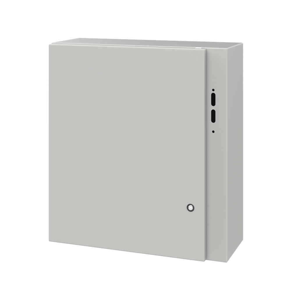Product image for Hoffman CDSC24228LG CONCEPT Disconnect Enclosure, Type 4, 24" x 22" x 8", Lt Gray, Steel
