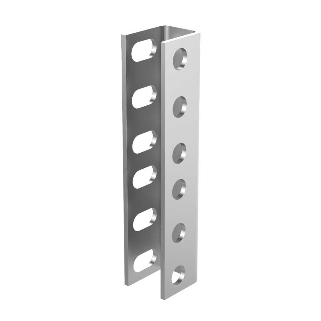 Product image for Hoffman PBRAA Rack Angle Adapter Bracket, fits 19", 23", 24", Steel