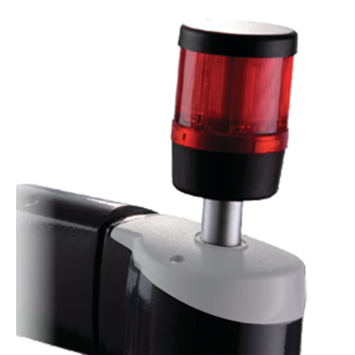 Product image for Hoffman S1MSLAR Syspend 180-Max Signal Light Adapter, Round, White, Aluminum