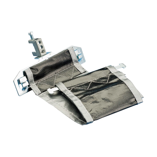 Product image for Caddy CAT425BC Adjustable Cable Support w/ BC Beam Clamp, 4", 6" dia, 1/2" Max Flange Thickness, 100lb Static Load