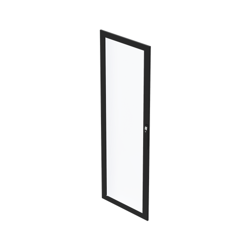 ProLine V/D Server Cabinet Door Window, fits 2000x700mm, Black, Steel