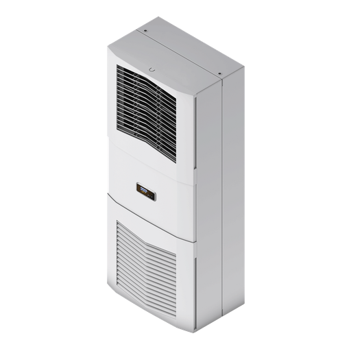 Product image for Hoffman S060526G060 SPECTRACOOL Slim Fit Indoor Air Conditioner, 21.60x 11" x 8.10, Lt Gray, Steel