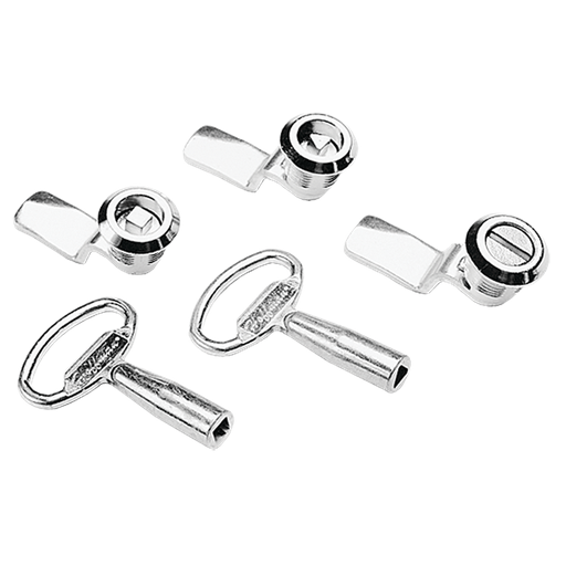 Product image for Hoffman AL35 Latch Kits for Type 4 and 12 Enclosures, fits DL Wall-Mtg. , Steel