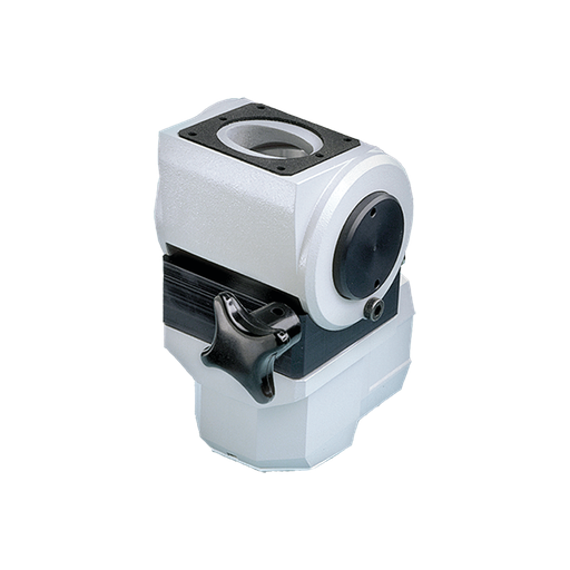 Product image for Hoffman CCS2ESTLG COMPACT Series 2 Swivel Tilt 90-Degree Elbow, fits 45x 60mm, Lt Gray, Aluminum