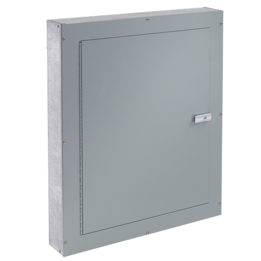 Telephone Cabinet Surface-Mount Type 1, 36.00x24.00x4.00, Gray, Steel
