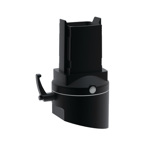 Syspend 281-Max Angle Coupling Tilted Back, 8.15x4.33x4.33, Black, Aluminum