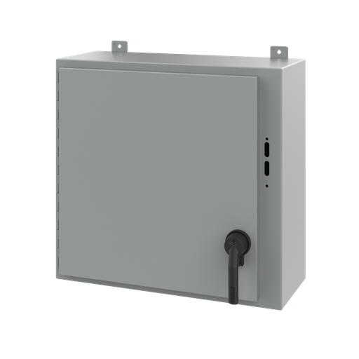 Product image for Hoffman A24SA2610LPPL Preferred Cutout, Disconnect Enclosure, Type 12, 24" x 25.38" x 10", Steel