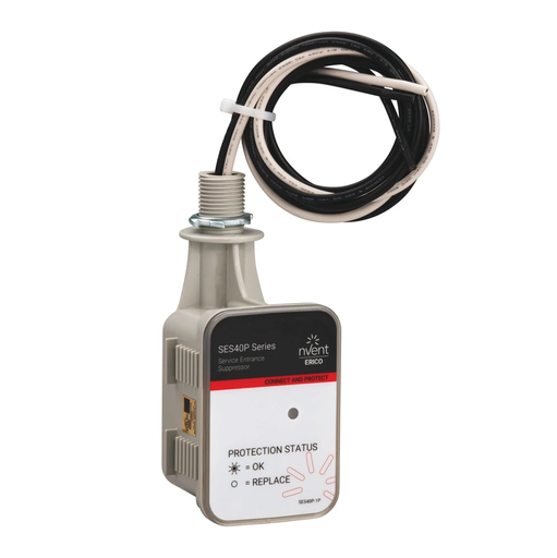 Product image for Erico SES40P4803P Service Entrance Suppressor(P), 40 kA, 277/480 VAC Un
