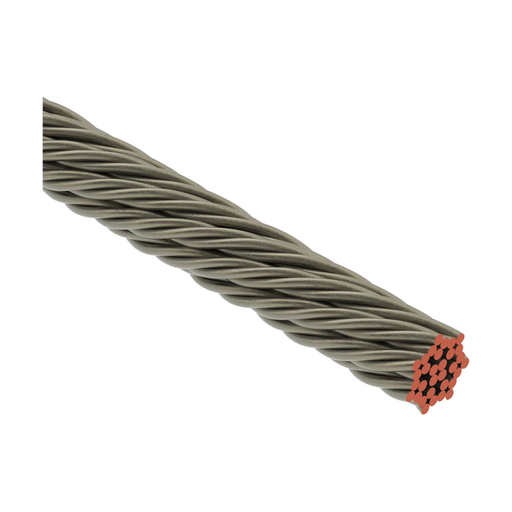 Product image for Erico LPC126RLCTO Non-Insulated Stranded Conductor for Lightning Protection, Copper, Tinned, Ropelay, 115.08 kcmil