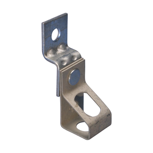 Product image for Caddy 6TO Thread Install Rod Hanger with Offset Bracket, 3/8" Hole, Plain