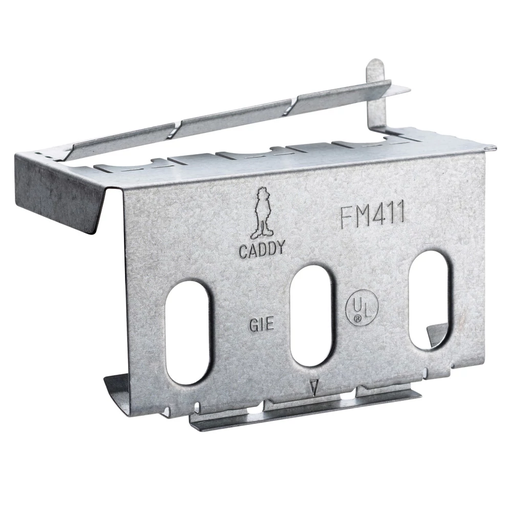 Product image for Caddy FM411 First Means of Securement for Heavy Duty Box Bracket, 4-11/16" Box