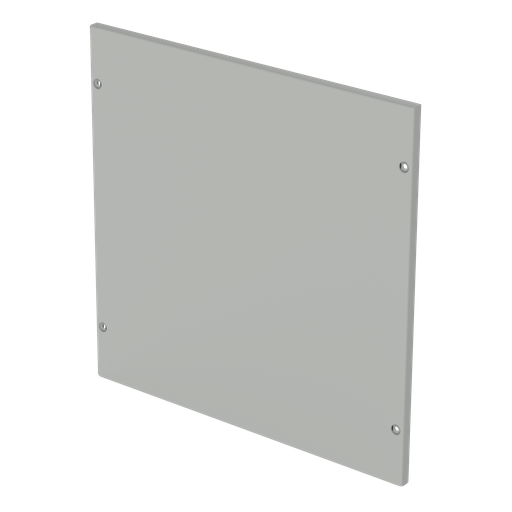 PROLINE-PC Cover for Upper Front PC, fits 1600x600, Lt Gray, Steel