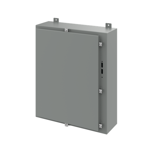 Disconnect Enclosure with Clamps Type 4, 30.00x25x8.00, Gray, Steel